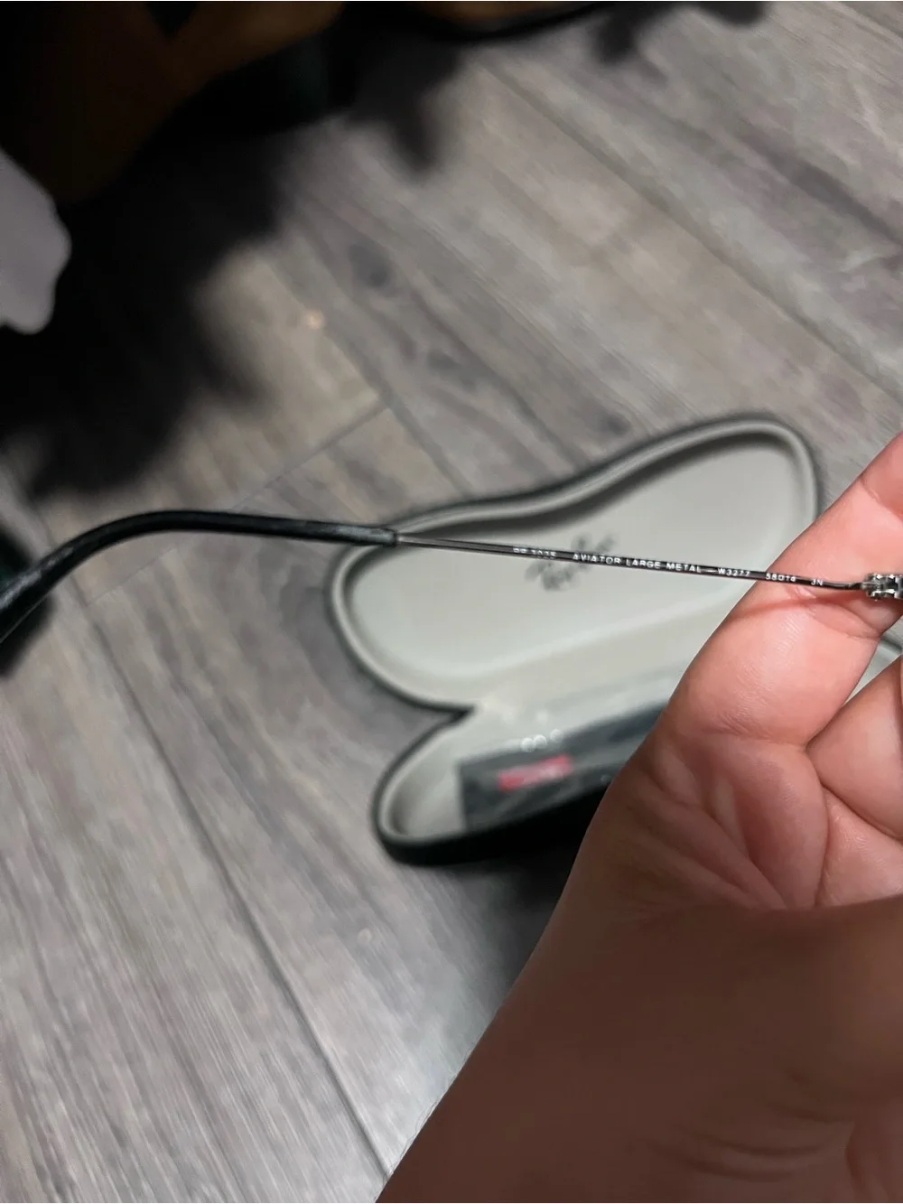 Ray-Ban Silver Mirrored Aviator Sunglasses